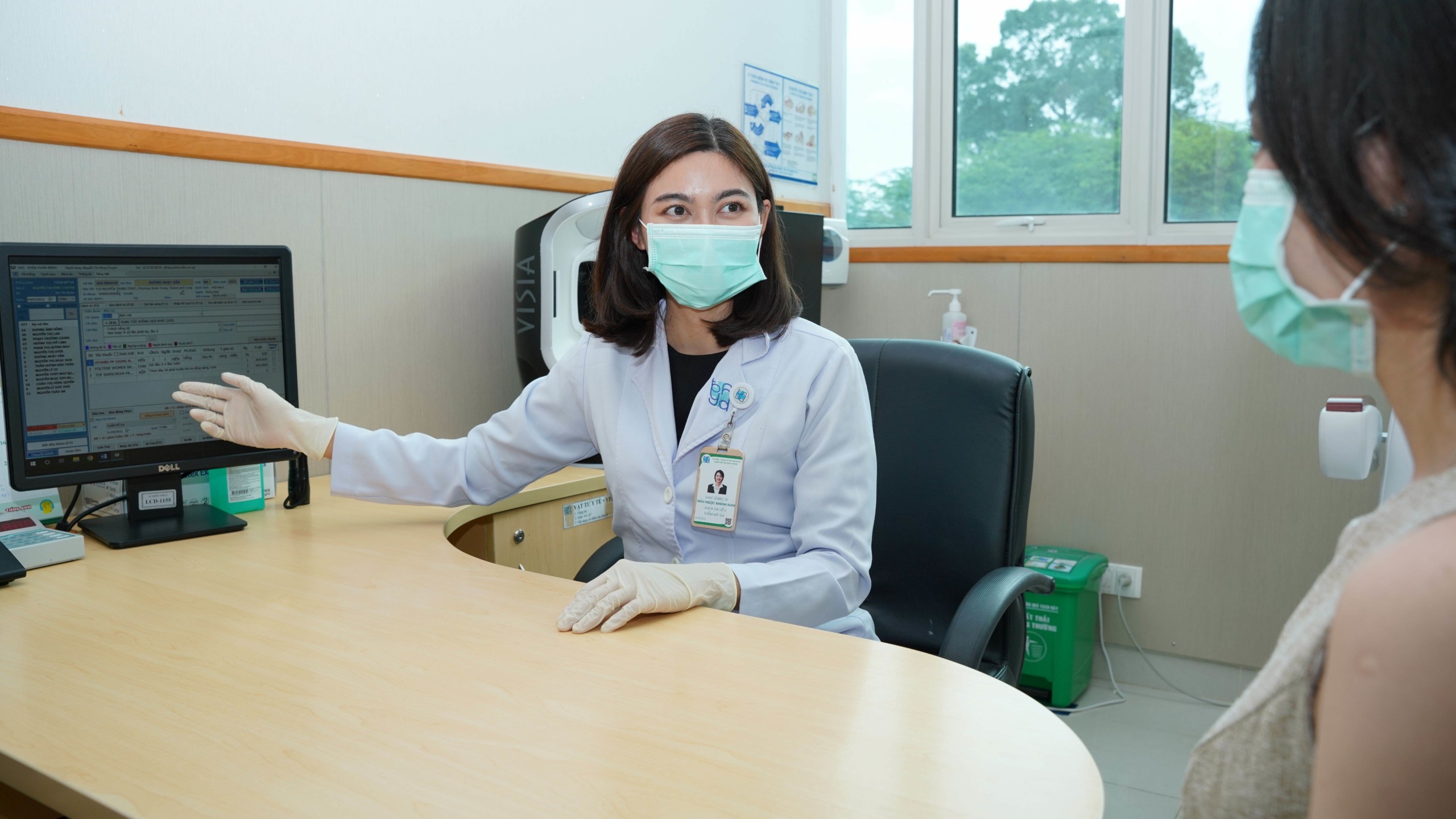 Thăm khám và thẩm mỹ tại Khoa Da Liễu - Thẩm Mỹ Da