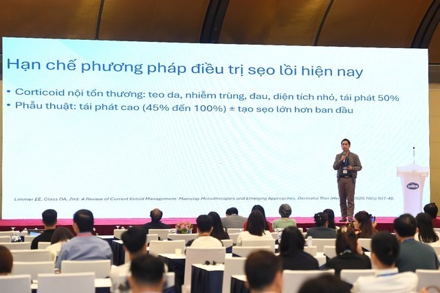 Bác sĩ Nguyễn Trí Thông báo cáo tại Hội nghị ASLS