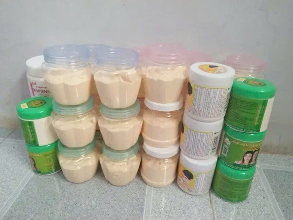 Kem trộn quảng cáo hiệu quả nhanh thường không được kiểm soát về nồng độ hoạt chất