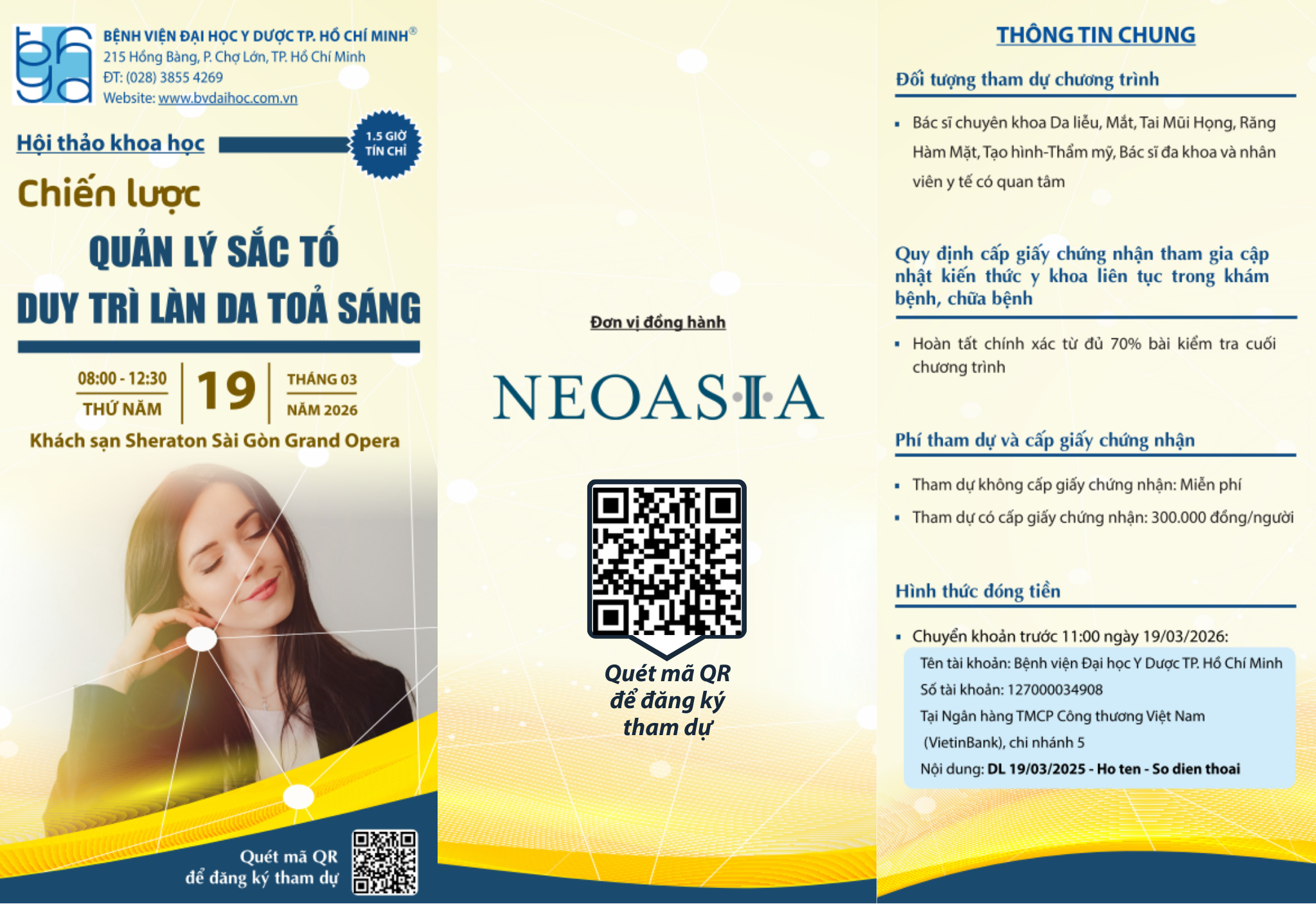 Hội thảo CME Chiến lược quản lý sắc tố - Duy trì làn da tỏa sáng