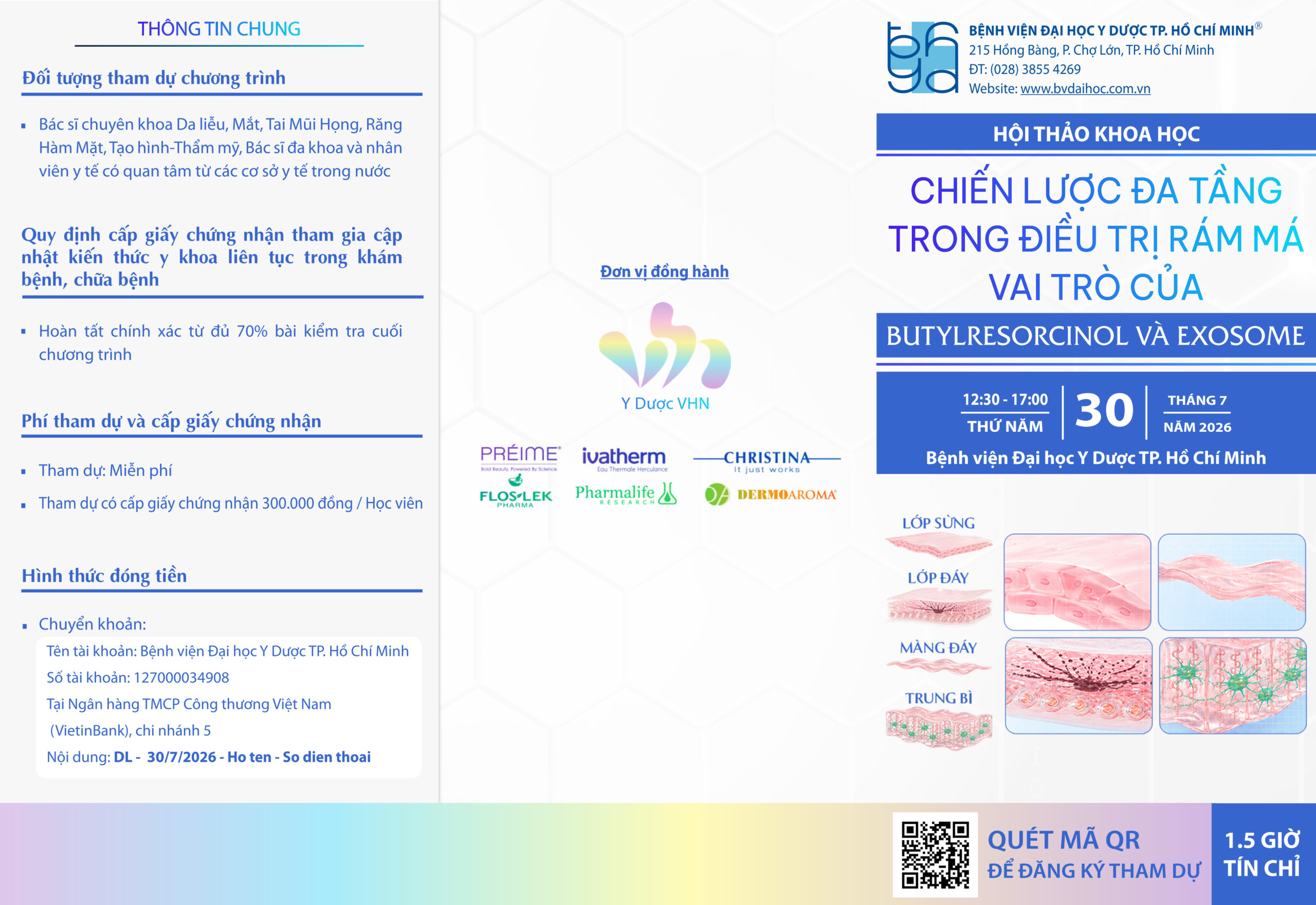 CHIẾN LƯỢC ĐA TẦNG TRONG ĐIỀU TRỊ RÁM MÁ VAI TRÒ CỦA BUTYLRESORCINOL VÀ EXOSOME