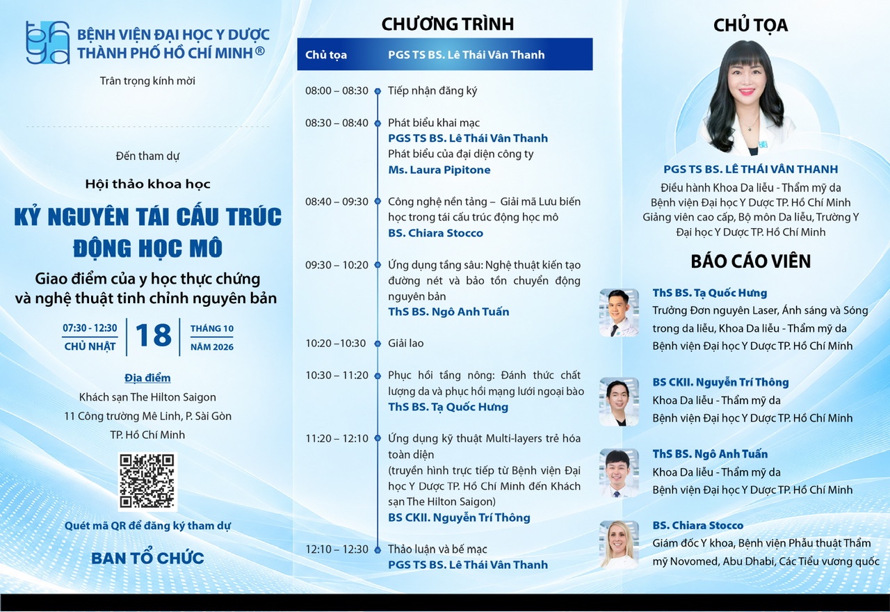 Kỷ nguyên tái cấu trúc động học mô - Giao điểm của y học thực chứng và nghệ thuật tinh chỉnh nguyên bản